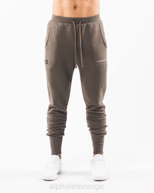 klær T442716 ørken taupe brun academy club jogger menn Alphalete - Bilde 3