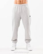 klær T442718 gråmelert akademi avslappet jogger menn Alphalete