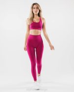 klær T44272 magenta rosa revival bh kvinner Alphalete - Bilde 3