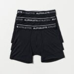 klær T442749 svart klassisk boksershorts 3pk menn Alphalete