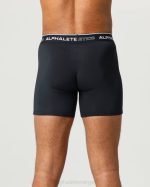 klær T442749 svart klassisk boksershorts 3pk menn Alphalete - Bilde 4