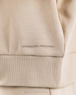 klær T442750 havsalt brun opprinnelse mock neck ls menn Alphalete - Bilde 6