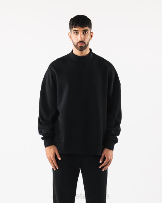 klaer_t442753_svart_opprinnelse_mock_neck_ls_menn_alphalete.jpg klær T442753 svart opprinnelse mock neck ls menn Alphalete - Bilde 1