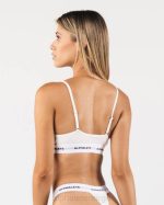klær T44283 hvit akutt bralette kvinner Alphalete - Bilde 3
