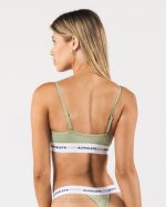 klær T44289 salvie grønn akutt bralette kvinner Alphalete - Bilde 3