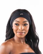 tilbehør T442475 svart wolf head airtech pannebånd unisex Alphalete - Bilde 3