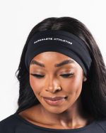 tilbehør T442478 svart aa airtech pannebånd unisex Alphalete - Bilde 3